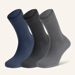Calza Corta in Cotone Organico per Uomo | Tinta Unita | Confezione da 3 Paia | Bio Cotton UC