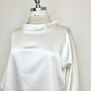 Blusa Roma – Raso collo a bicchiere