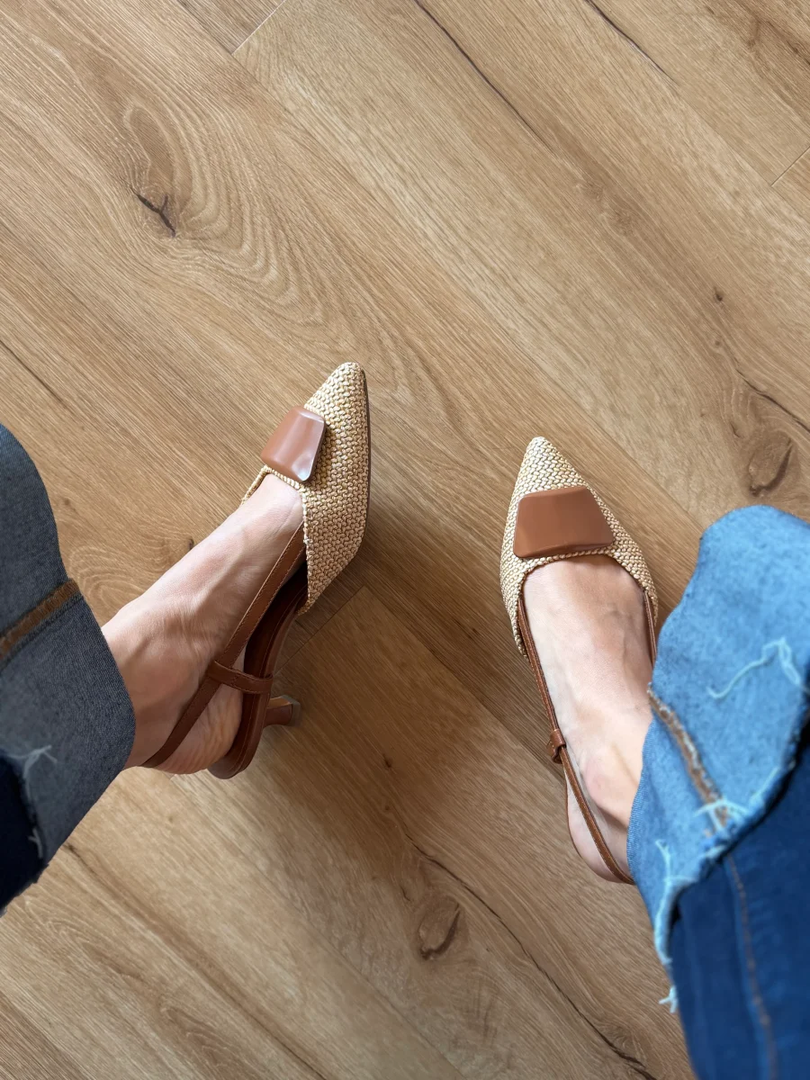 Slingback CLEO cuoio - immagine 3