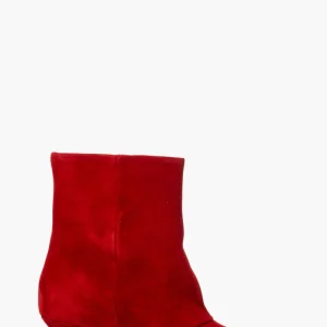 Stivaletti Angel 2 camoscio rosso