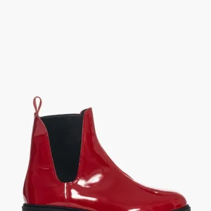 Stivaletti Wake 11 vernice rosso