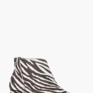 Tronchetti Pony 2502 cavallino zebrato bianco nero