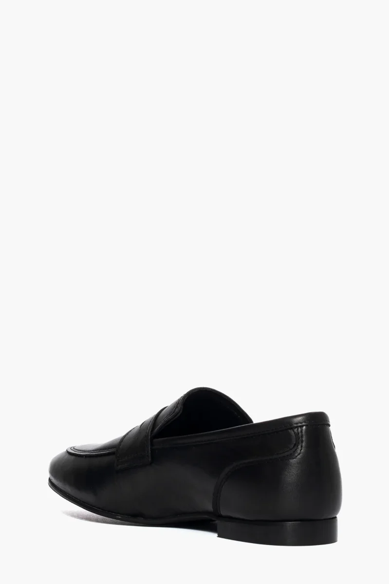 Mocassini pelle nero Uma 100 - immagine 5
