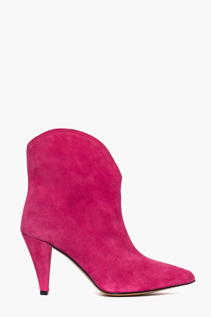 Tronchetti Lara 03 camoscio fucsia