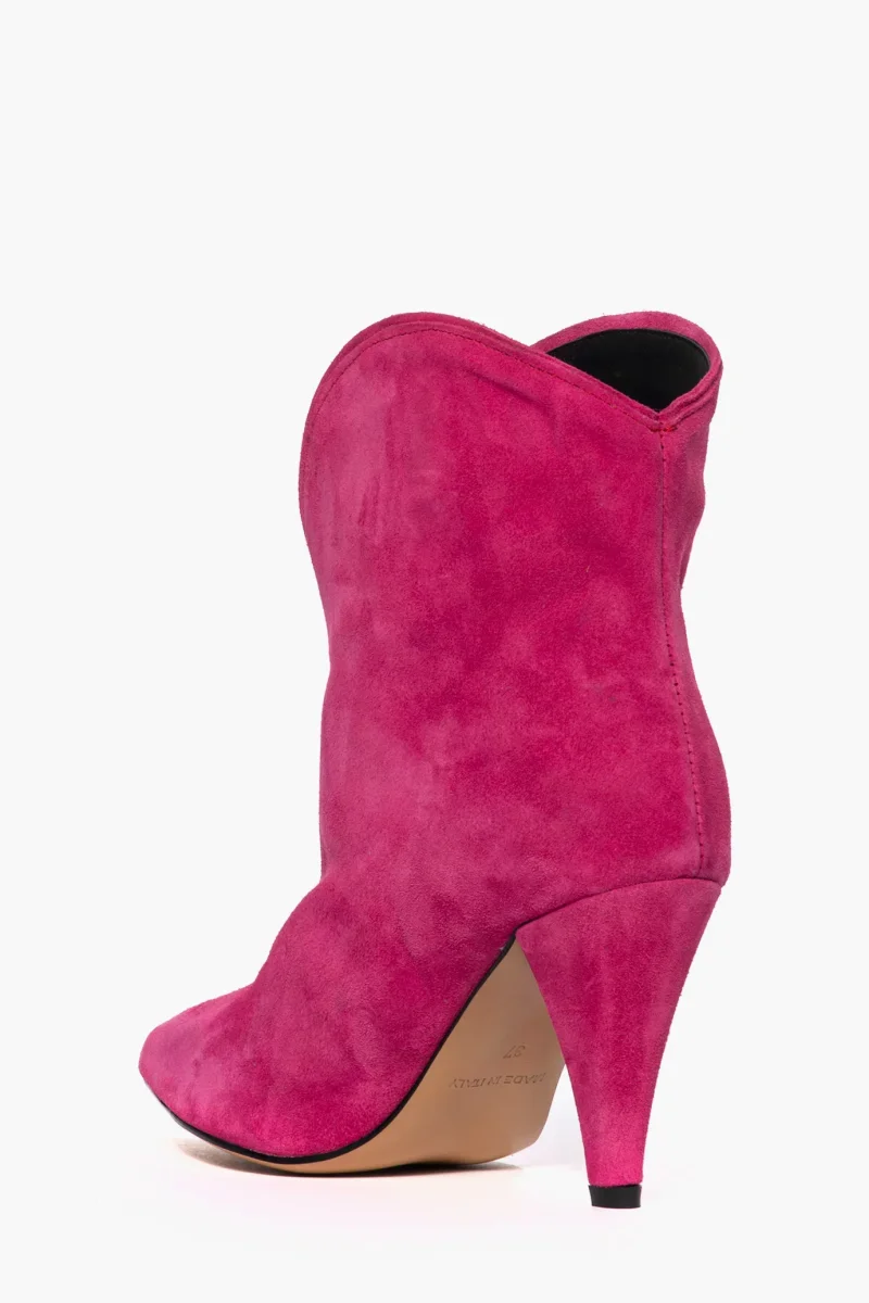 Tronchetti Lara 03 camoscio fucsia - immagine 5