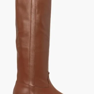 Stivali Roma 2 con rialzo pelle marrone