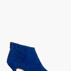 Tronchetti camoscio bluette Love 1