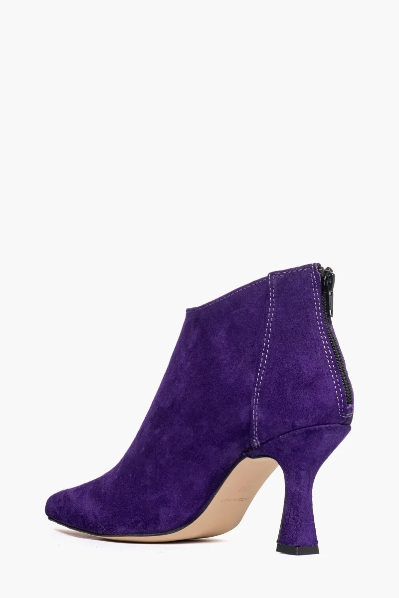 Tronchetti camoscio viola scuro Love 1 - immagine 5