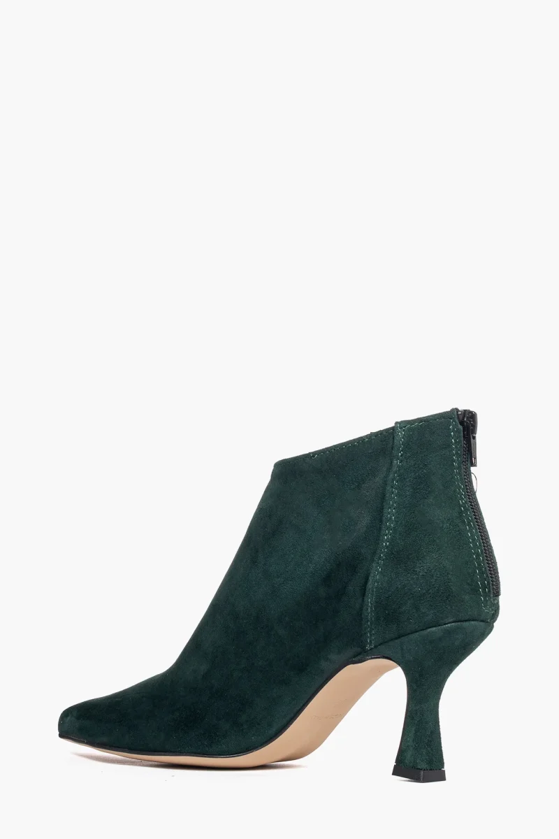 Tronchetti camoscio verde scuro Love 1 - immagine 5