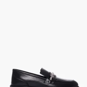 Mocassini pelle nero Ibz22