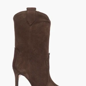 Stivaletti camoscio cioccolato Sidney 13