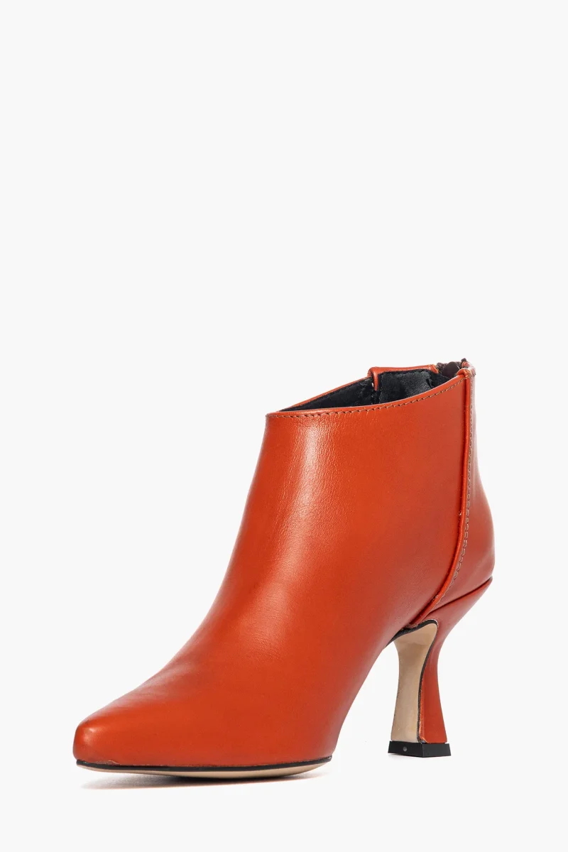 Tronchetti pelle arancio Love 1 - immagine 4