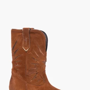 Stivaletti camoscio cuoio Oldwest 83