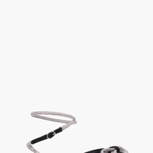 Bambolina Francesca camoscio nero con strass