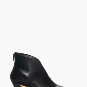 Tronchetti pelle nero Irene 10