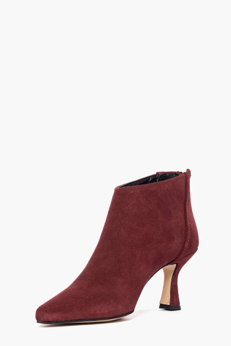 Tronchetti camoscio bordeaux Love 1 - immagine 4