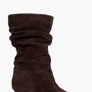 Stivaletti Agua 2421 camoscio cioccolato