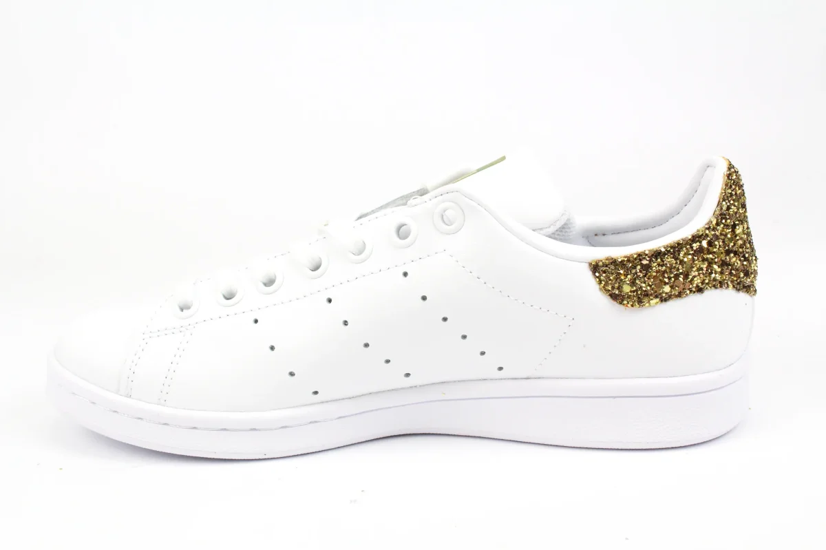Adidas Stan Smith Cuore Glitter Gold - immagine 3