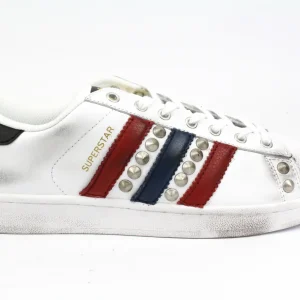 Adidas Superstar Blue/Red & Borchie