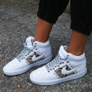Nike Court Vision MID Pitone Roccia & Strass