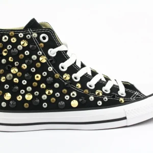 Converse All Star Black Total Borchie Mix