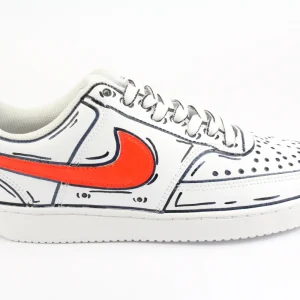 Nike Court Vision Low Cartoon