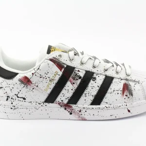 Adidas Superstar Bordeaux/ Black Vernice
