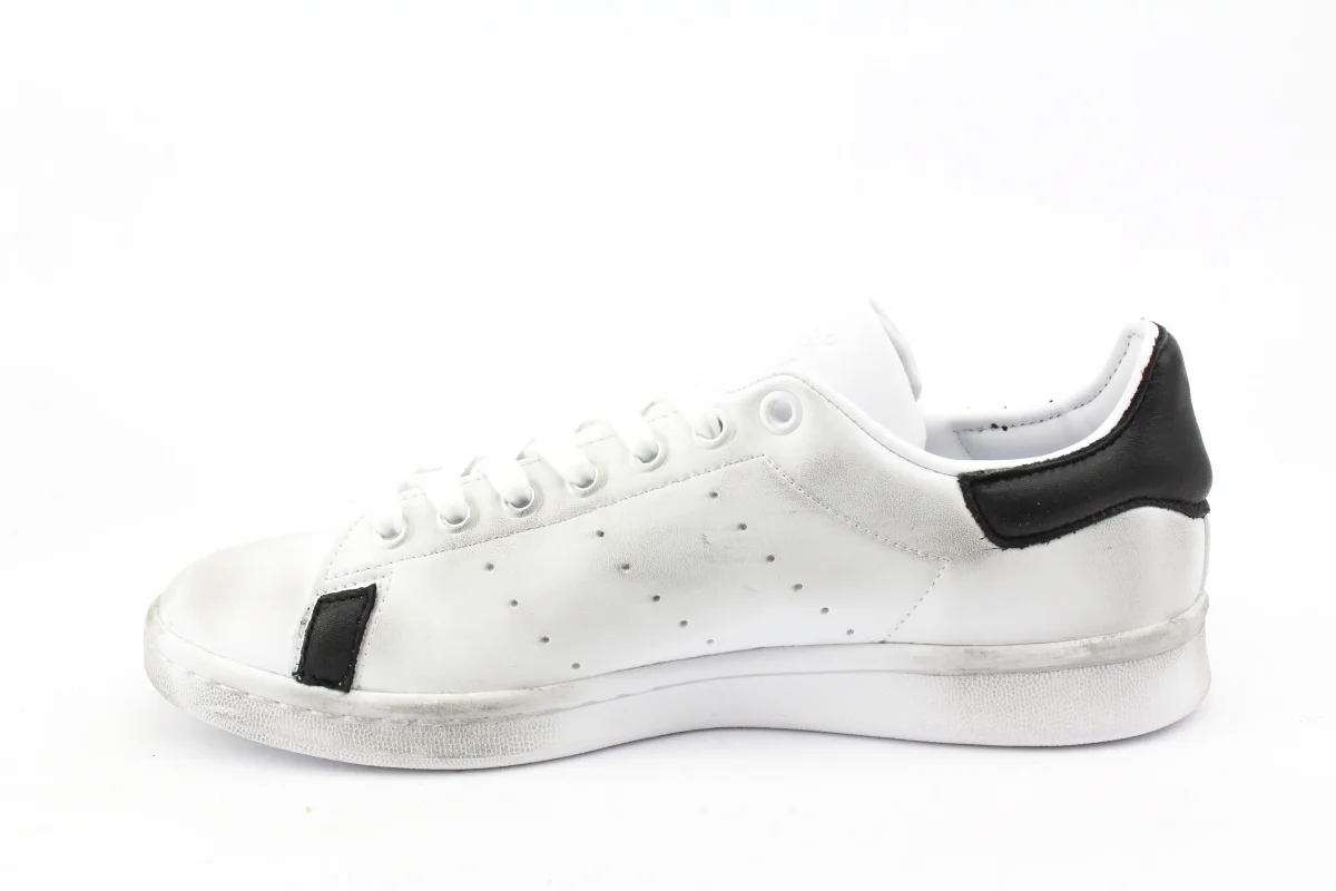 Adidas Stan Smith Stella Pelle Nera - immagine 3