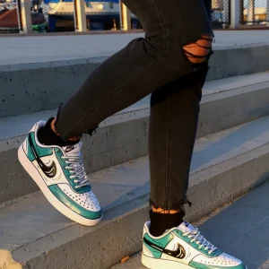 Nike Court Vision Low Cartoons Petrolio