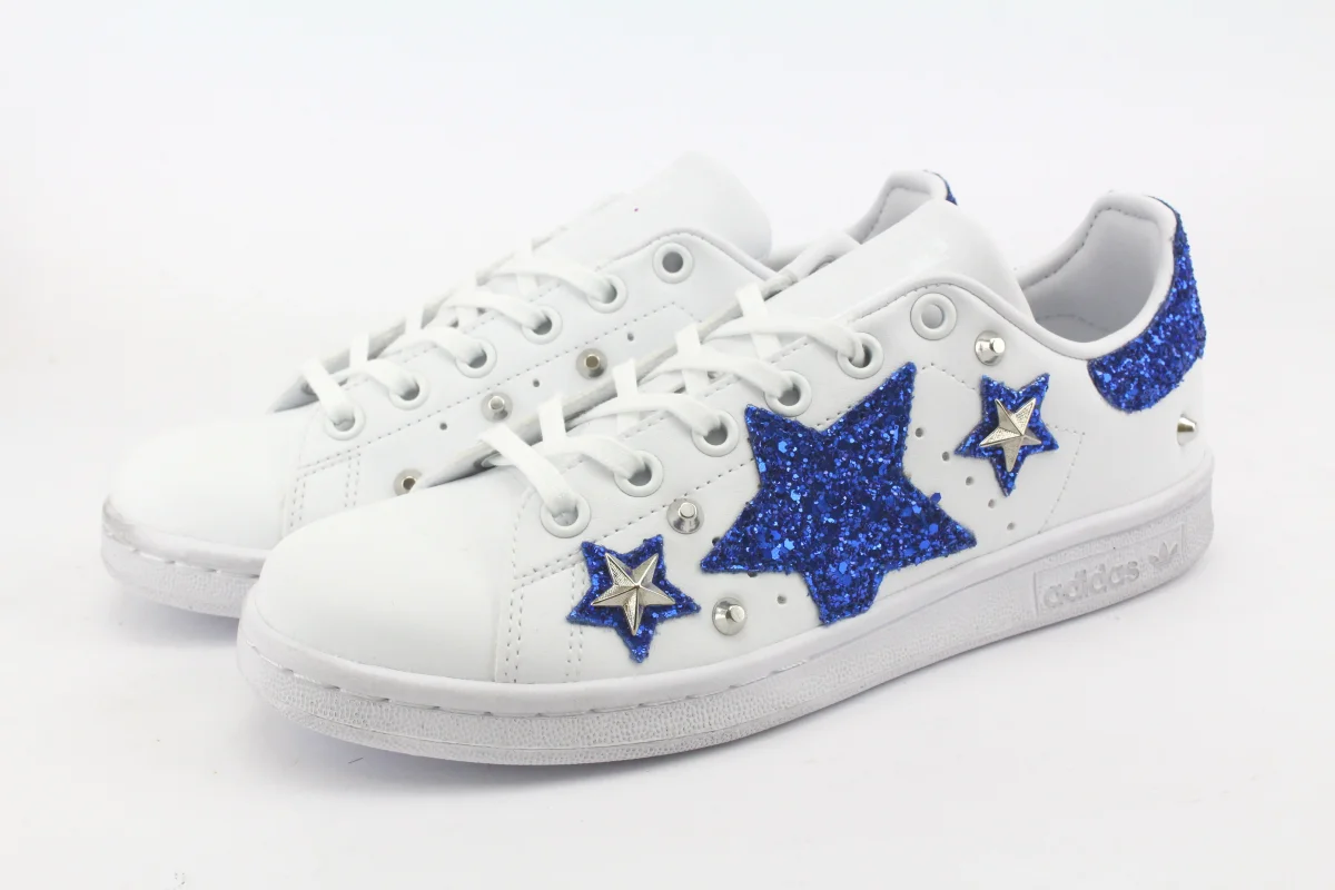 Adidas Stan Smith Multistelle Blu - immagine 4