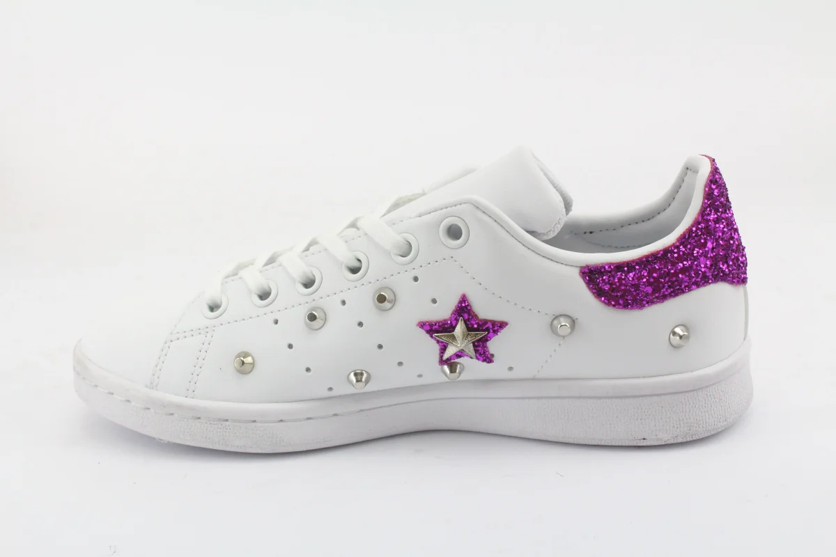 Adidas Stan Smith Multistelle Viola - immagine 3
