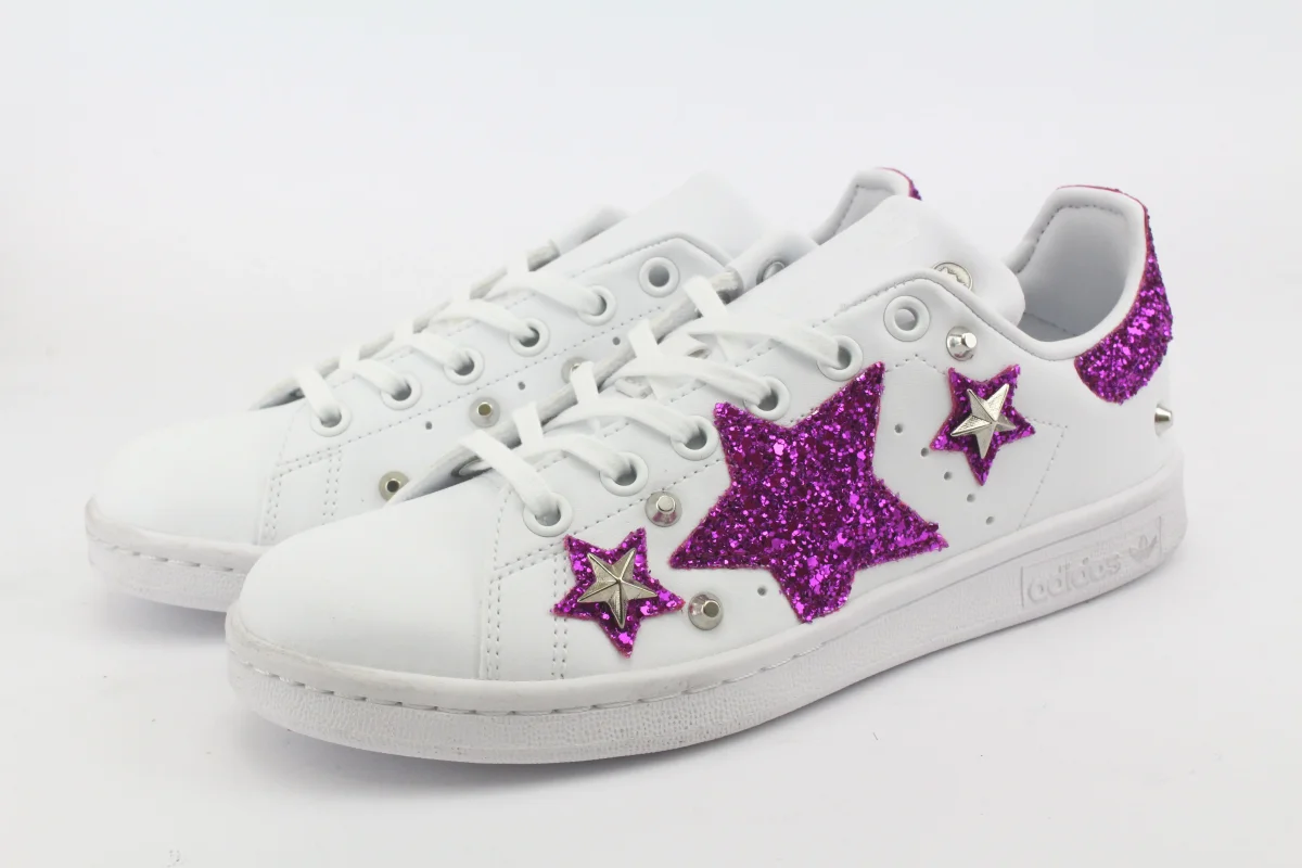 Adidas Stan Smith Multistelle Viola - immagine 4