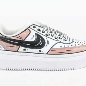 Nike Court Vision Low Platform Cartoon Cipria