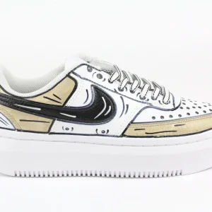 Nike Court Vision Low Platform Cartoon Crema
