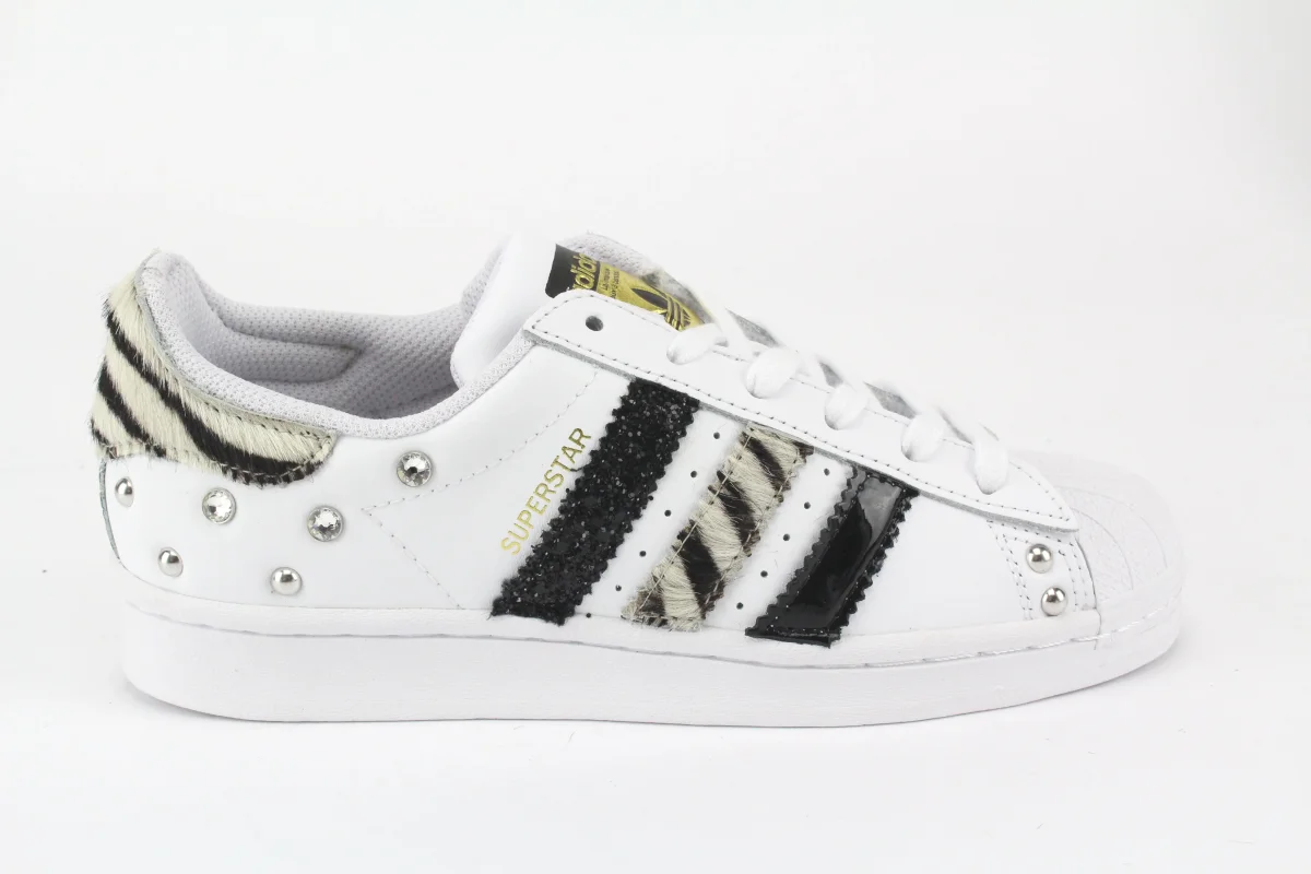 Adidas Superstar Zebrate Strass