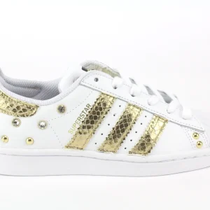 Adidas Superstar Cocco Laminato Gold & Strass