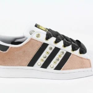 Adidas Superstar Velluto Rosa