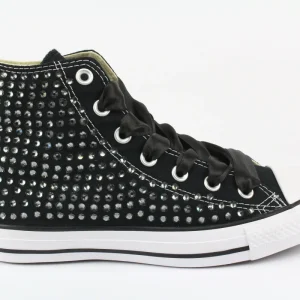 Converse All Star Black Total Strass Termo Antracite
