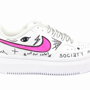 Nike Court Vision Low Platform Fluo Eye & Sword