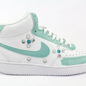 Nike Court Vision MID Tiffany Vernice Strass & Perle