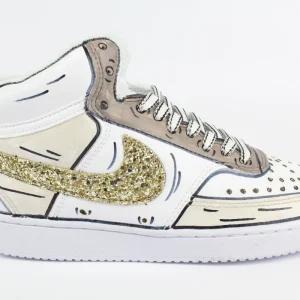 Nike Court Vision MID Cartoon & Glitter