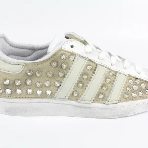 Adidas Superstar Total Camoscio & Borchie