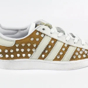 Adidas Superstar Total Camoscio & Borchie