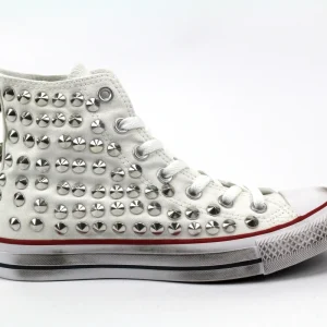 Converse All Star White Total Borchie