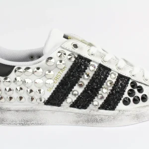 Adidas Superstar Total Borchie Tris Strass