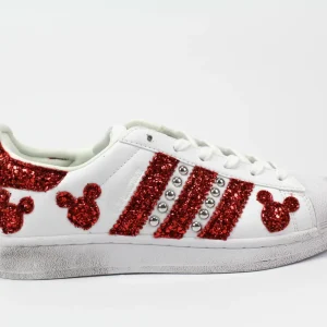 Adidas Superstar Topolini Rossi & Borchie