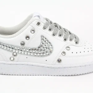 Nike Court Vision Low Total Strass