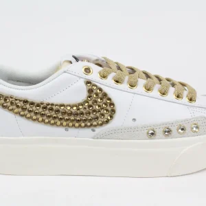 Nike Blazer Platform Total Strass Oro
