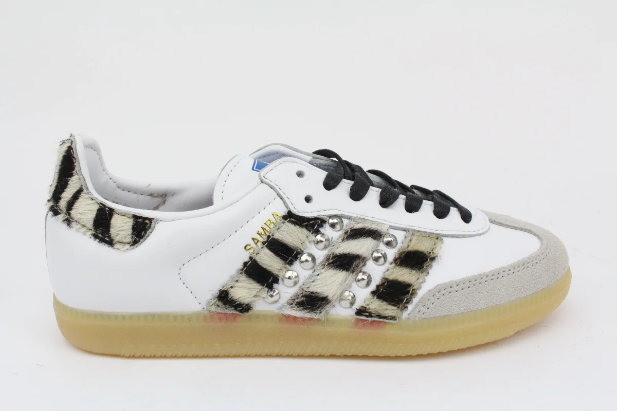 Adidas Original SAMBA Zebrate & Borchie - immagine 2