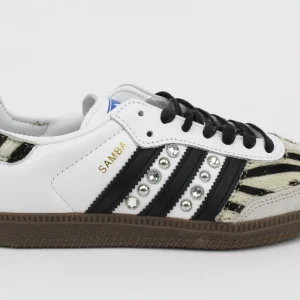 Adidas Original SAMBA Zebrate & Strass